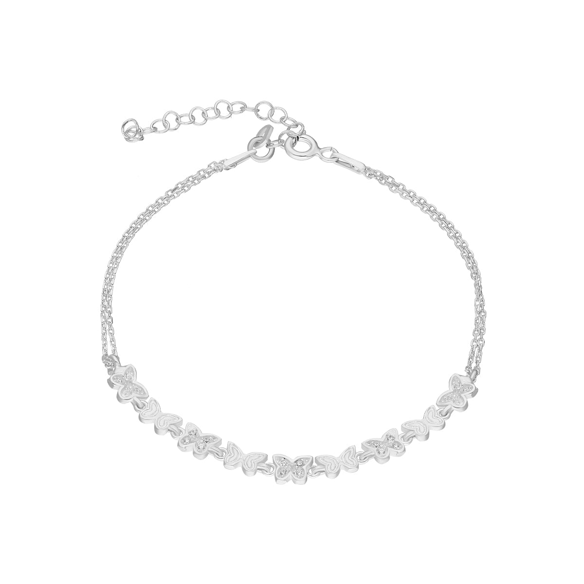 Kardelen Butterfly Armkette Mini - 925 SILBER Vierteljährliche Förderung