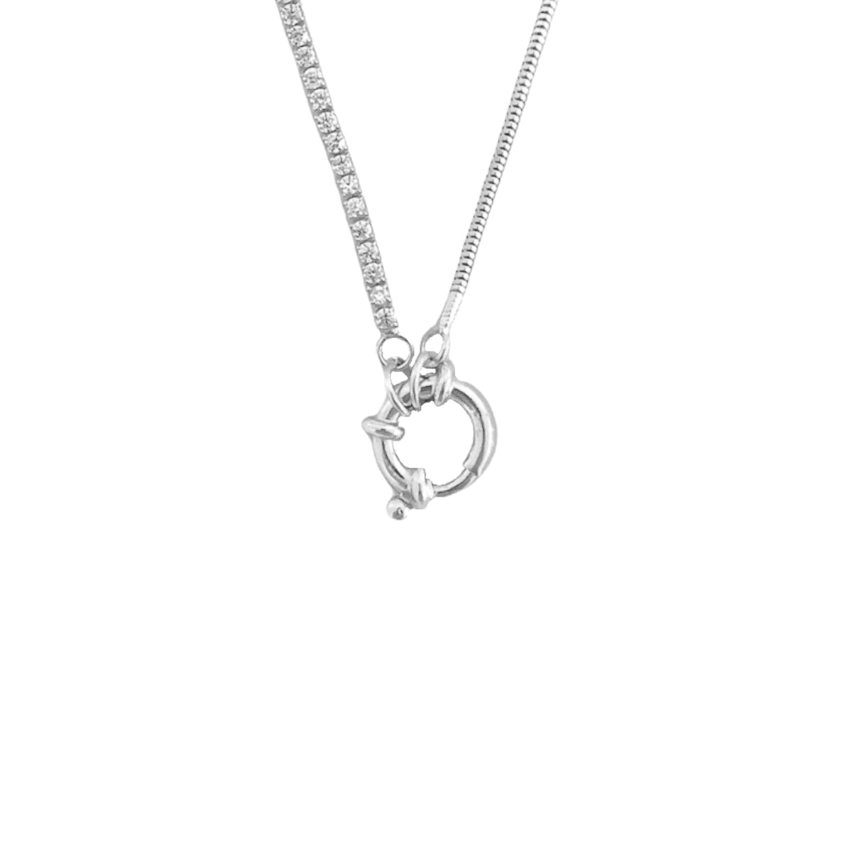 Kardelen Chain Design Italia Iced Halskette Basic - 925 SILBER Kostenloser Versand international
