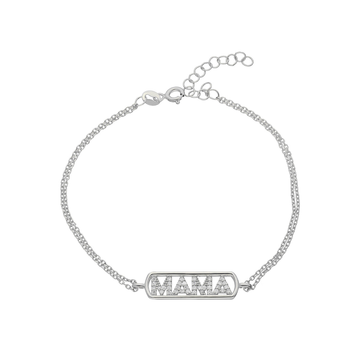 Kardelen Mama Armkette - 925 SILBER 50% Rabatt für begrenzte Zeit