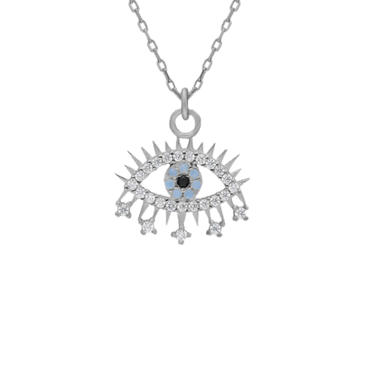 Kardelen Eye Effect Kette - 925 SILBER Begrenztes Angebot
