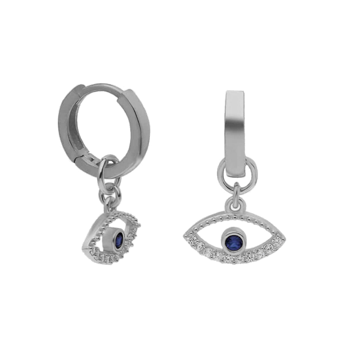 Kardelen Blue Eye Ohrring - 925 SILBER Super Sparpreis