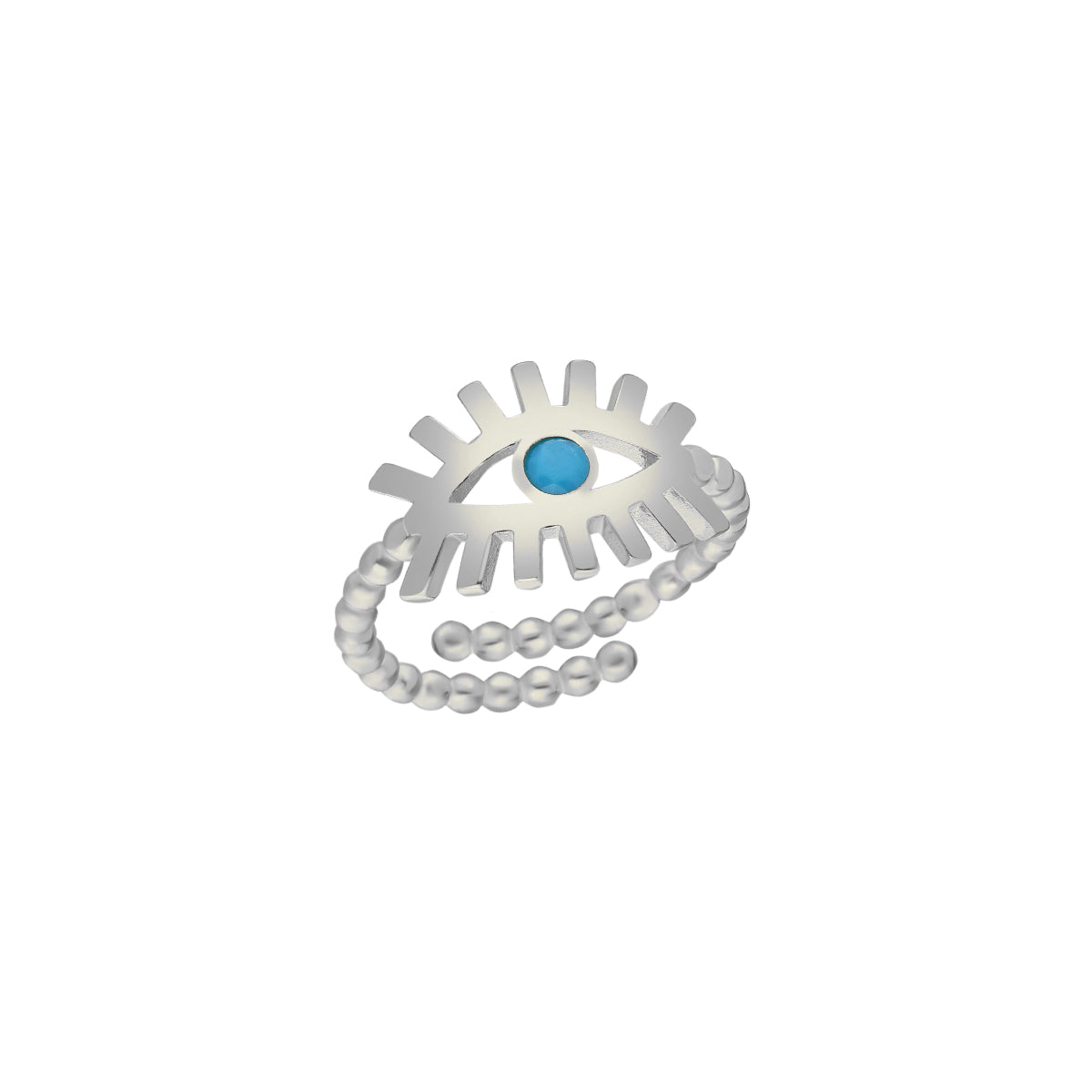 Kardelen Eye Ring - 925 SILBER Wochenangebot