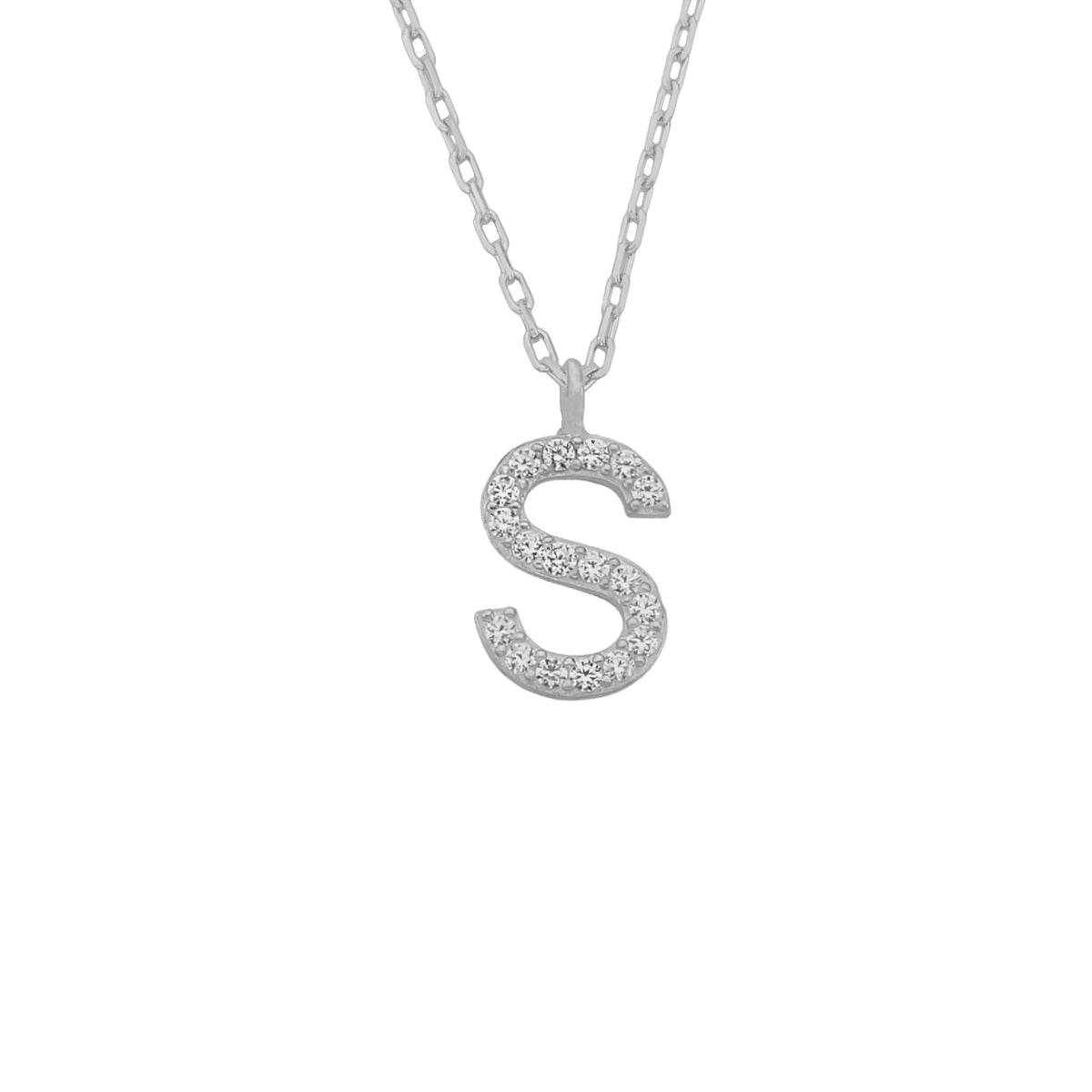 Kardelen Mini One Letter Kette - 925 SILBER Limitierter Zeitrabatt