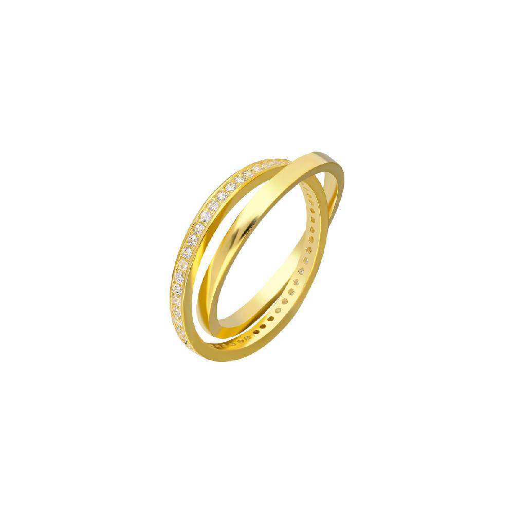 Kardelen Circle Zirkonia Ring - 925 SILBER Saisonschlussverkauf