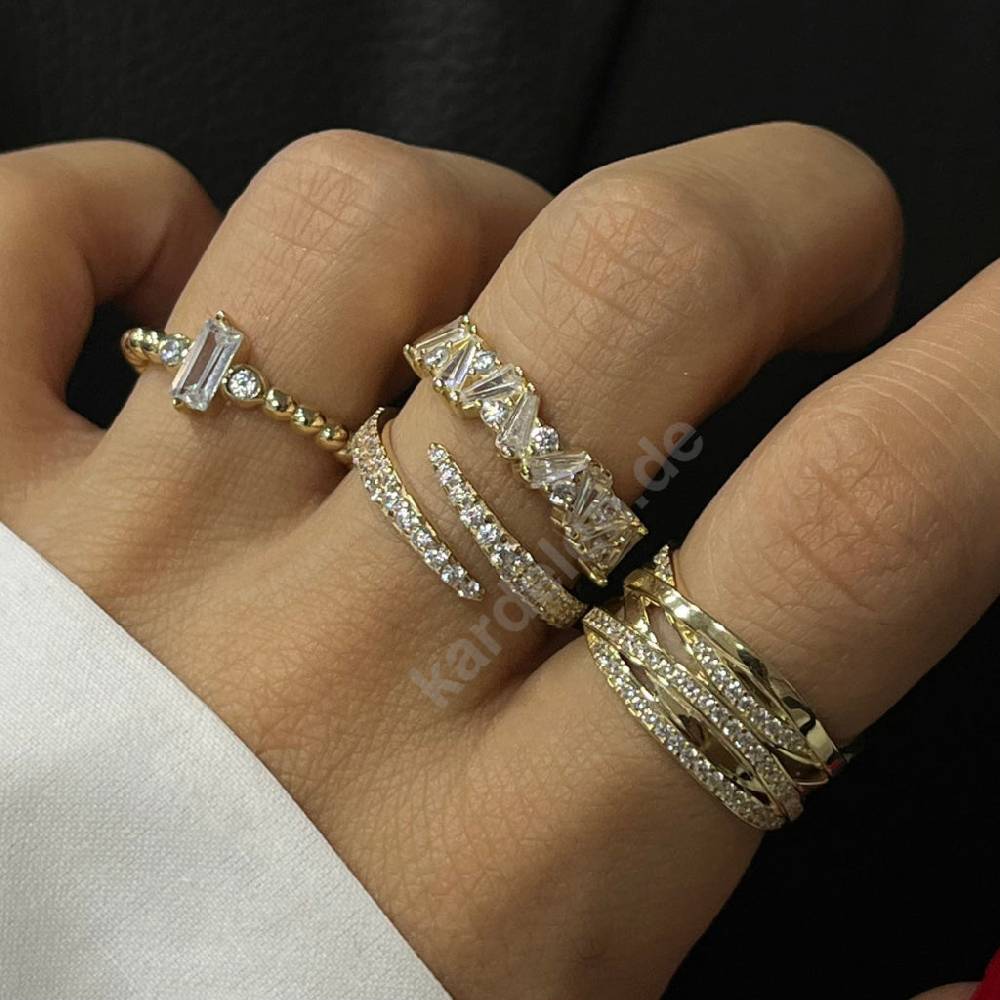 Kardelen 14K GOLD TEFNUT RING Top Angebot