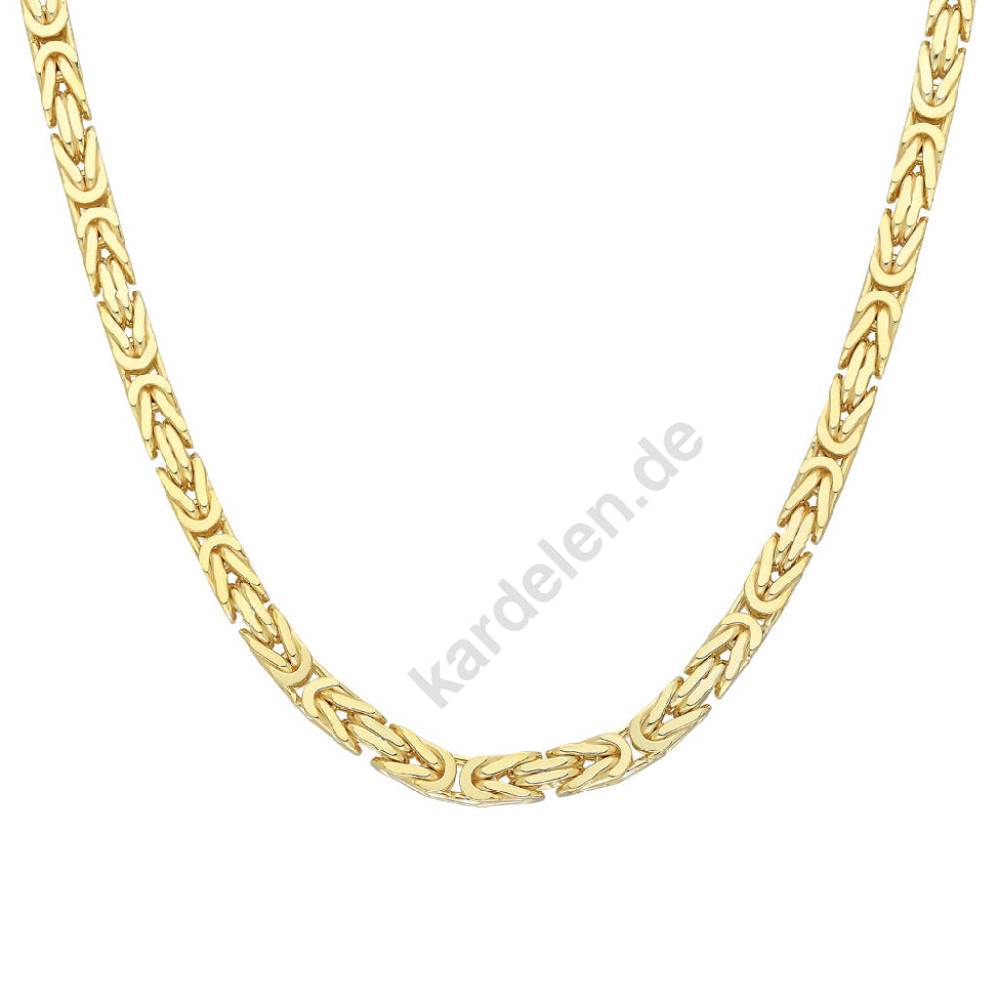 Kardelen 14K GOLD KÖNIGSKETTE Bestseller
