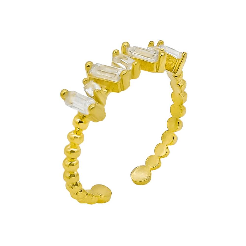 Kardelen BAGUETTE SHIFT RING - 925 SILBER Zeitbegrenzte Promotion