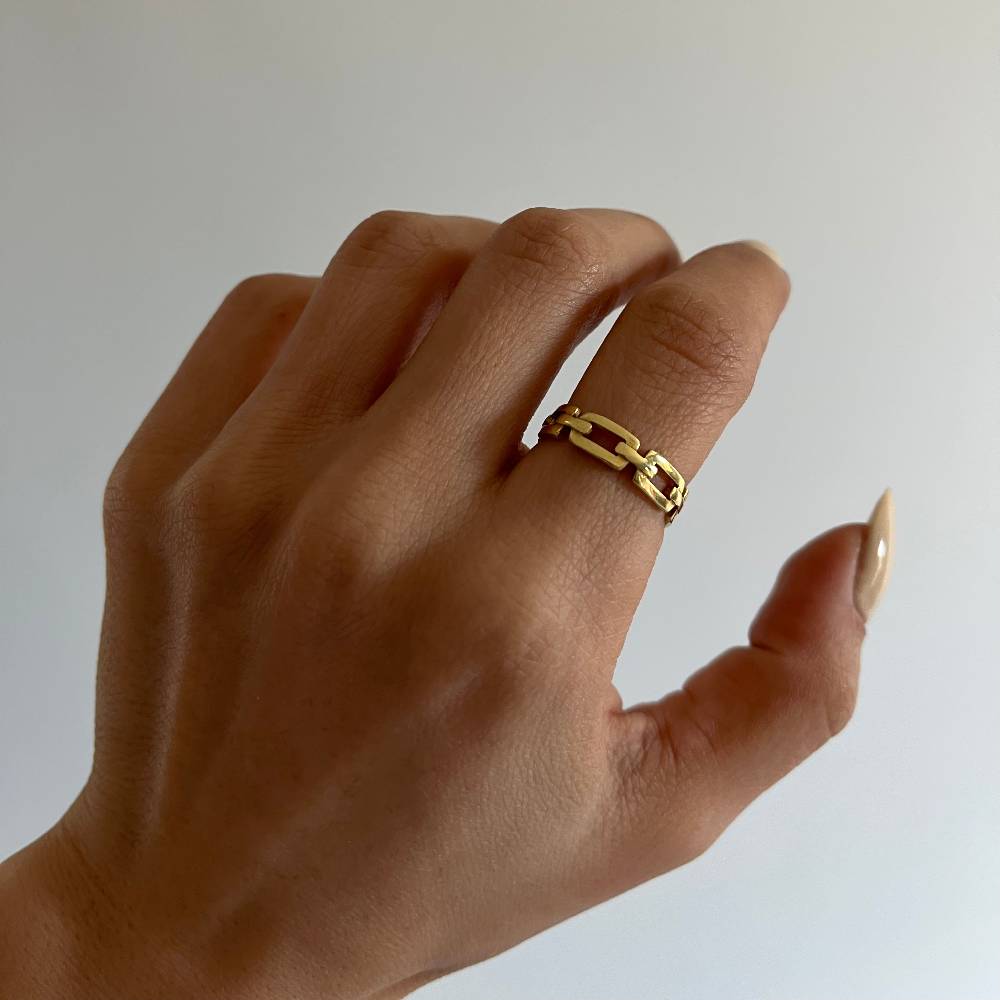 Kardelen Chain In Ring - 925 SILBER Bis zu 65% Rabatt