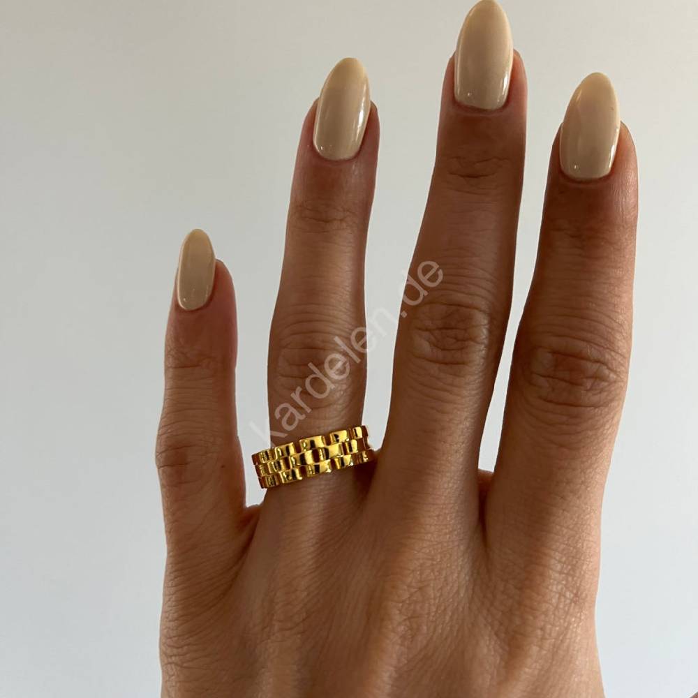 Kardelen Bricket Ring - 925 SILBER Bis zu 55% Rabatt
