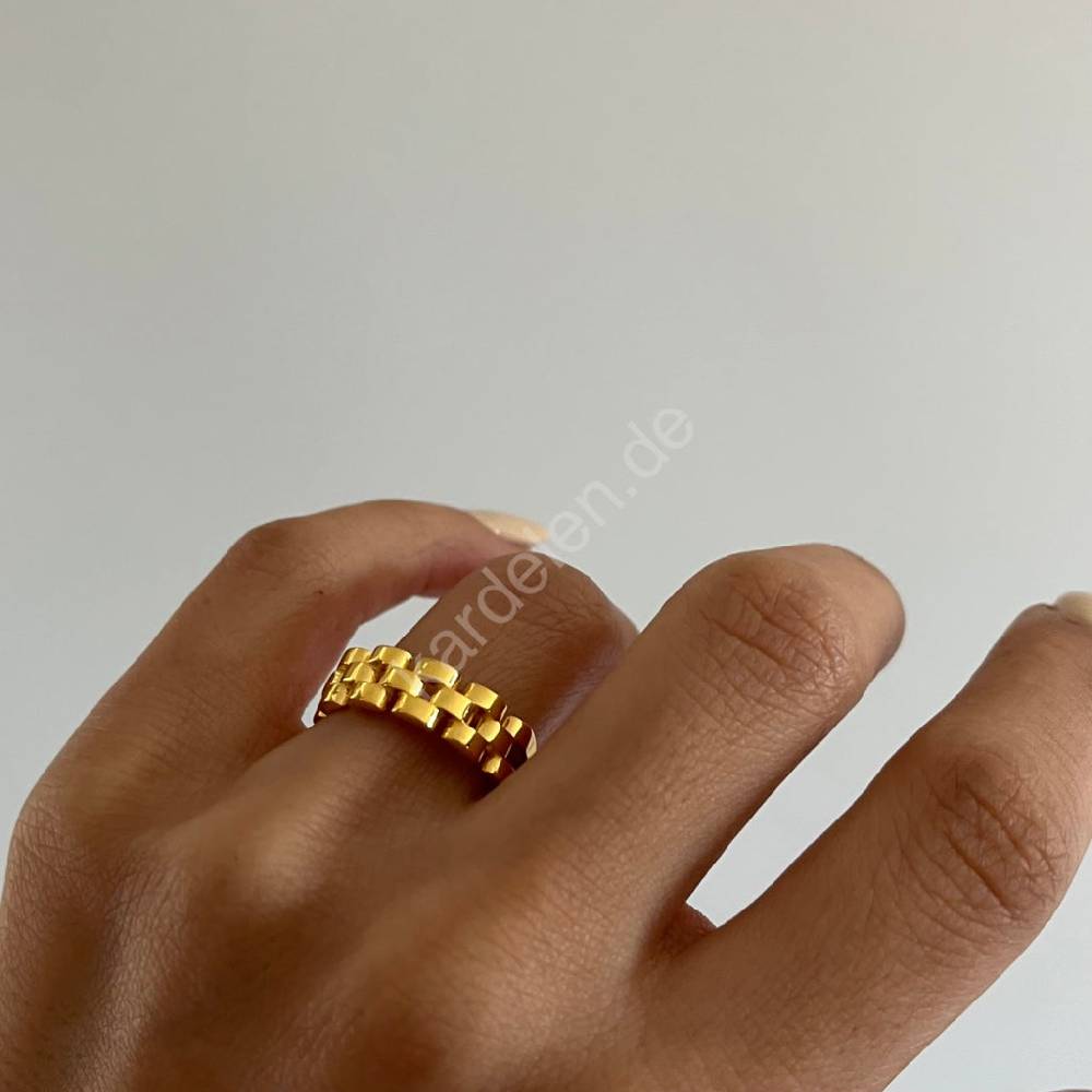 Kardelen Bricket Ring - 925 SILBER Bis zu 55% Rabatt