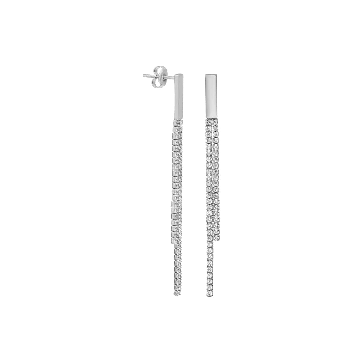 Kardelen Oscar Ohrring - 925 SILBER Super Rabatt