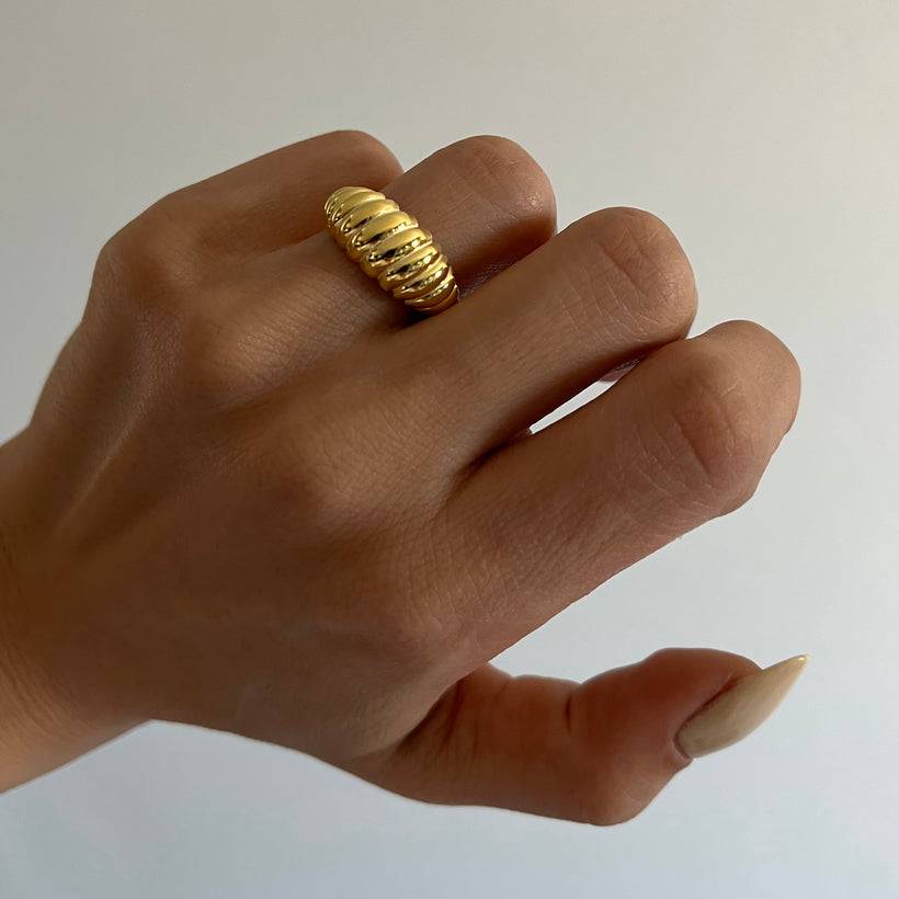 Kardelen Babylon Ring - 925 SILBER Clearance-Verkauf