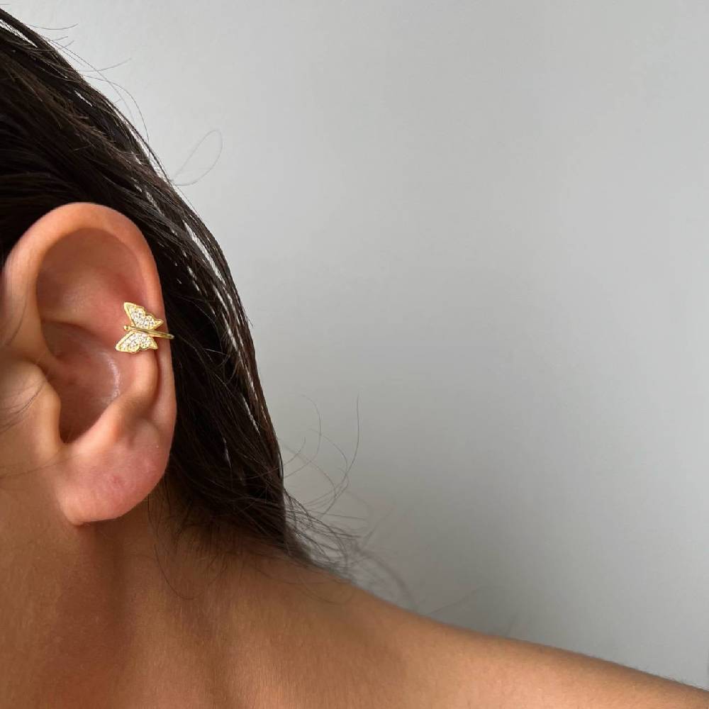 Kardelen BUTTERFLY EARCUFF - 925 SILBER Fabrikladen