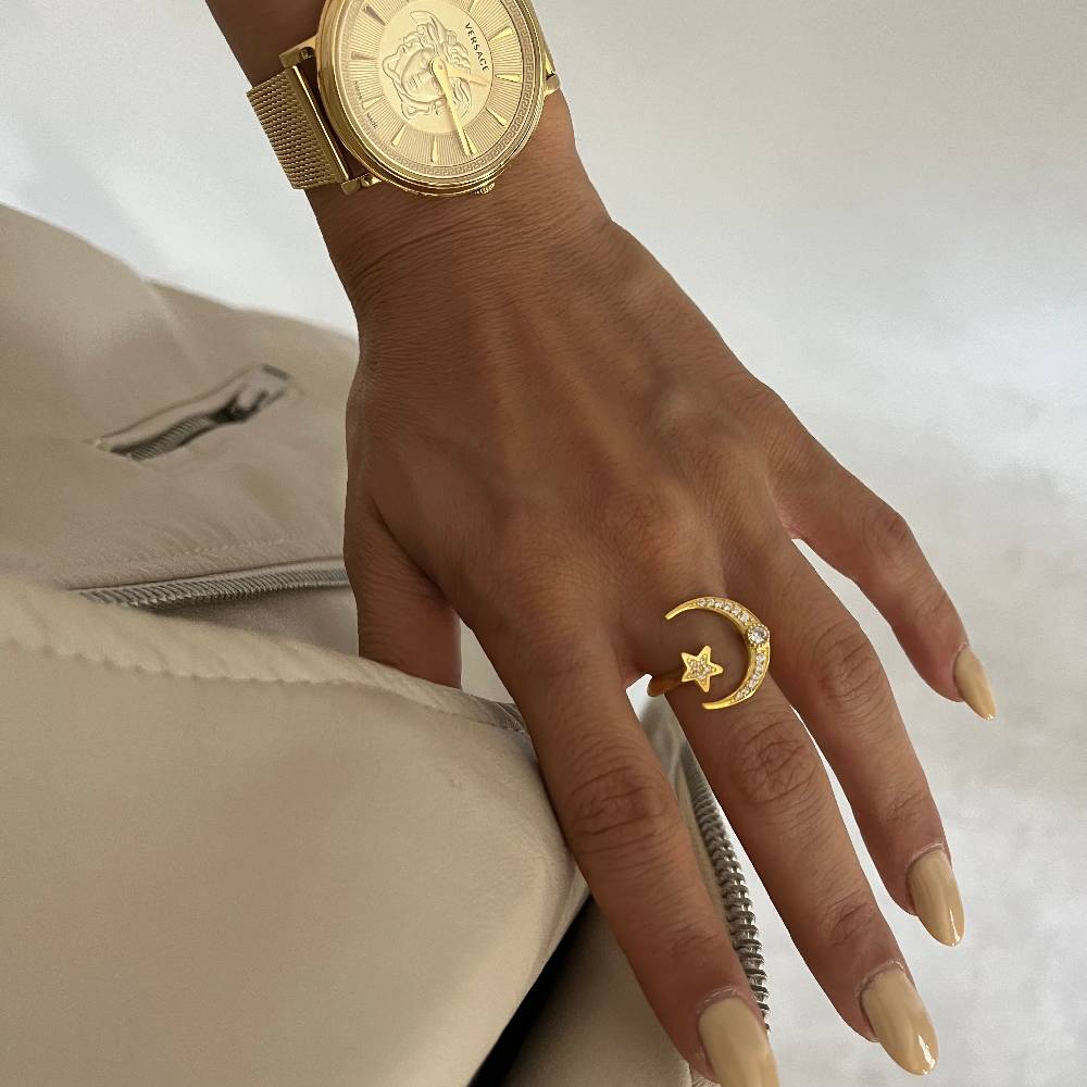 Kardelen Ayyildiz Ring Wide - 925 SILBER Im Verkauf