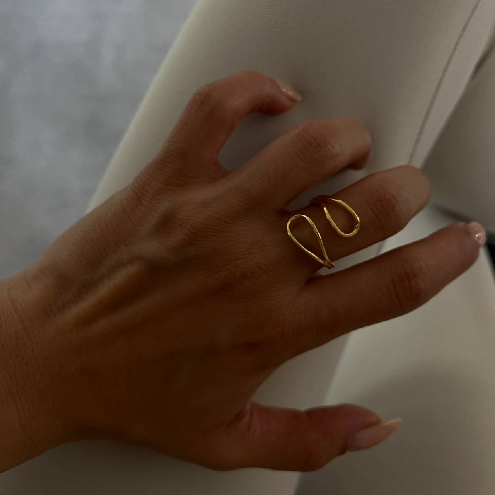 Kardelen Nora Ring - 925 SILBER Outlet