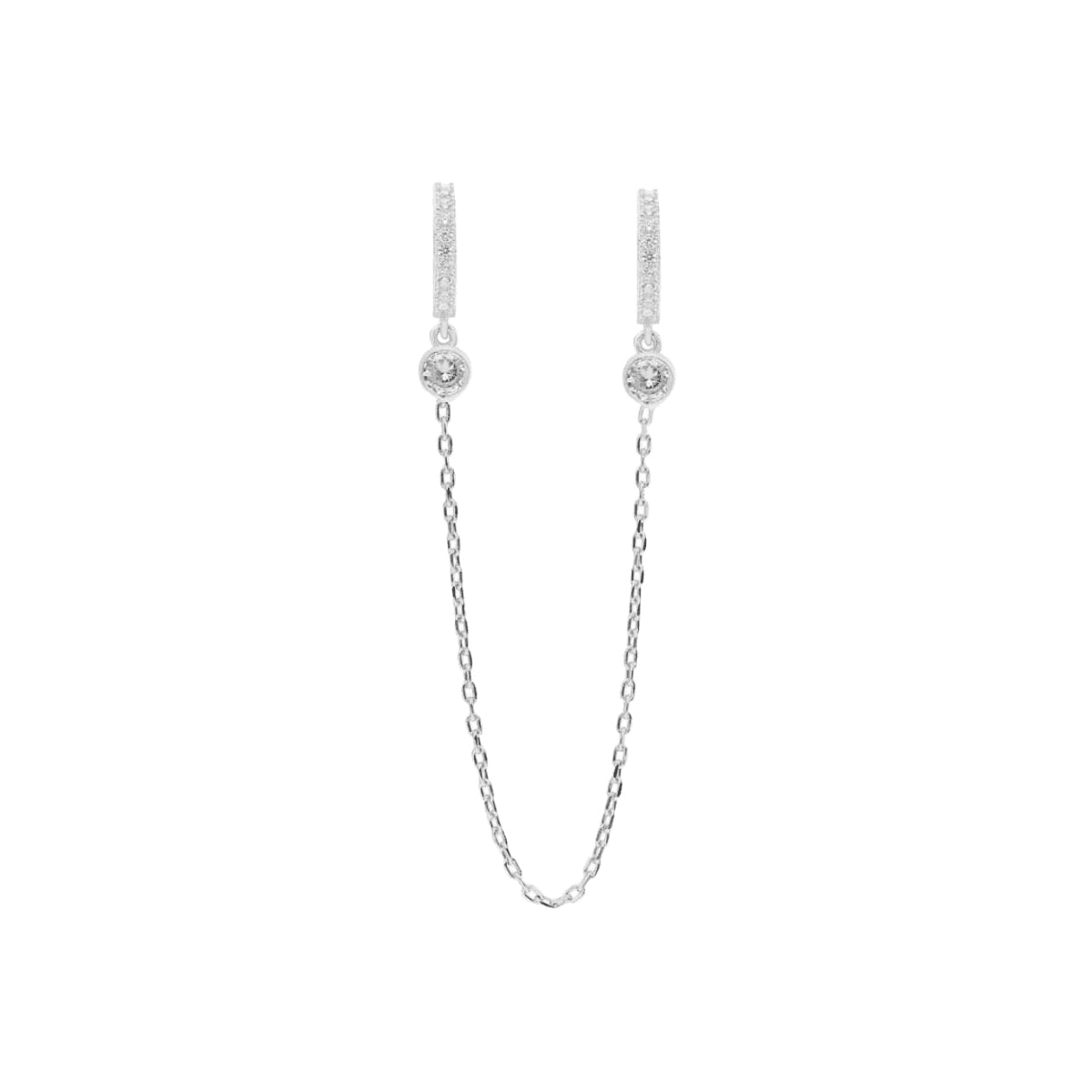 Kardelen Double Strang Ohrring - 925 SILBER im Angebot