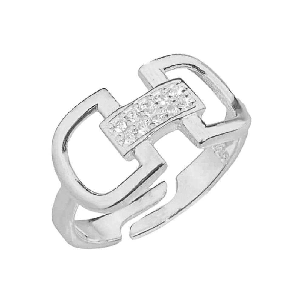 Kardelen Sperren Chain Ring - 925 SILBER Limitierter Zeitrabatt