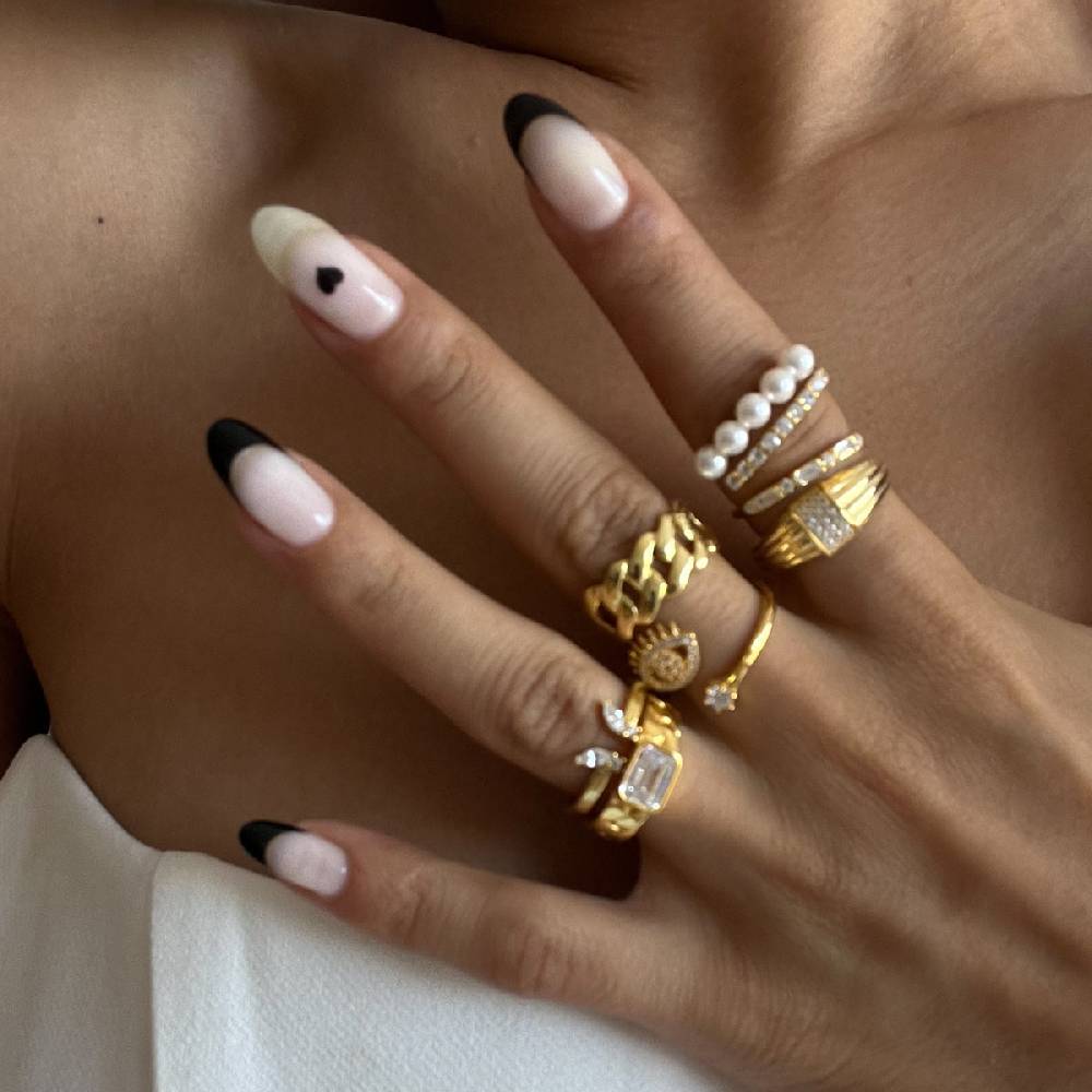 Kardelen Cuban Ring - 925 SILBER Exklusivangebot