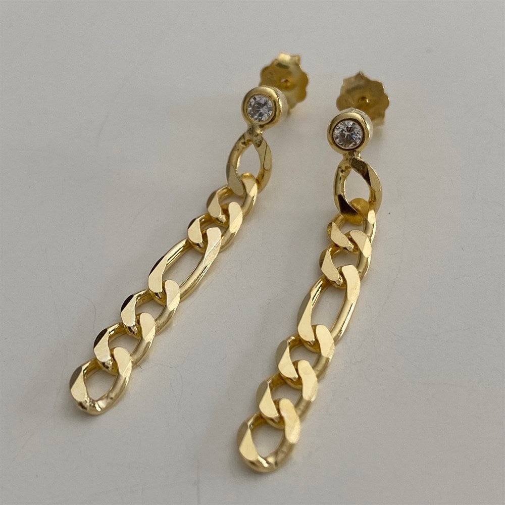 Kardelen Figaro Chain Ohrring - 925 SILBER Saisonschlussverkauf