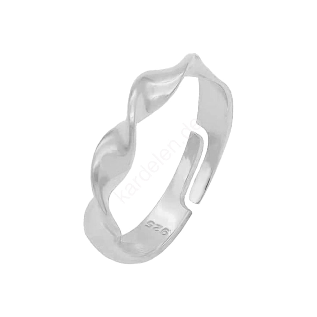 Kardelen Spiral Design Ring - 925 SILBER Vatertagsangebot