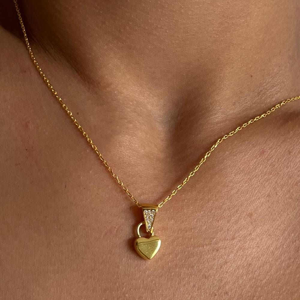 Kardelen Klein Herz Kette - 925 SILBER Top Angebot