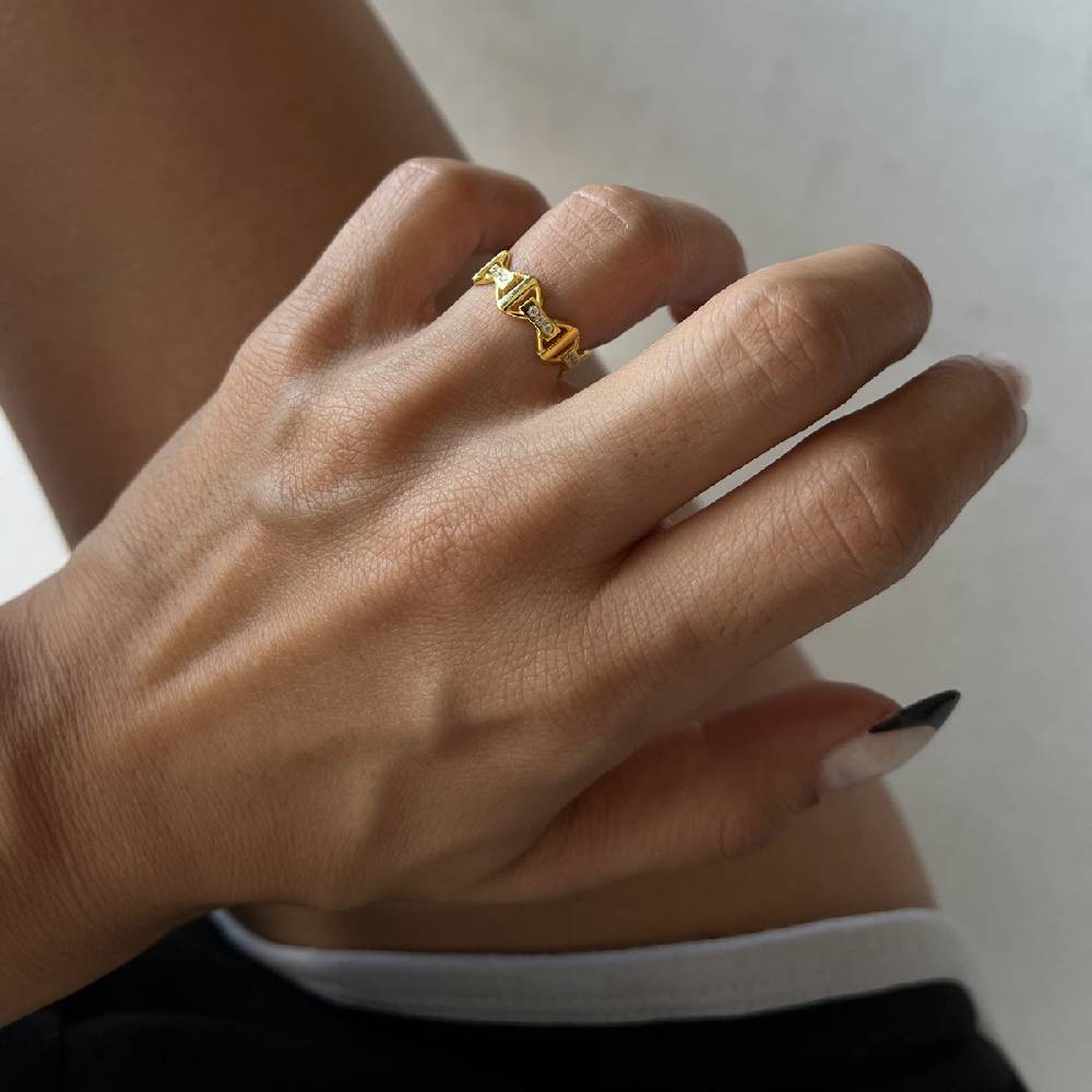 Kardelen Symbol Ring - 925 SILBER Nur für heute