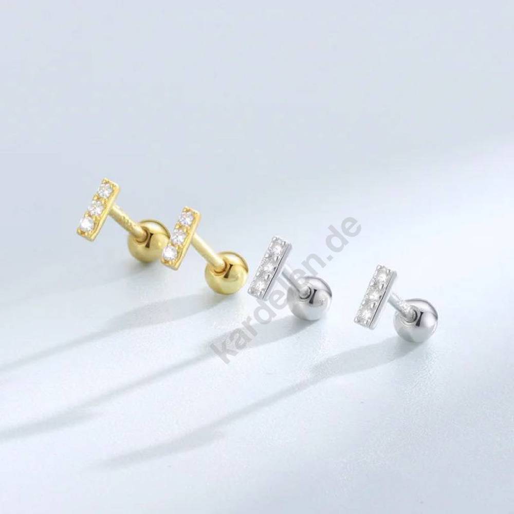 Kardelen MINI PAVE ZIRKONIA PIERCING Super Rabatt