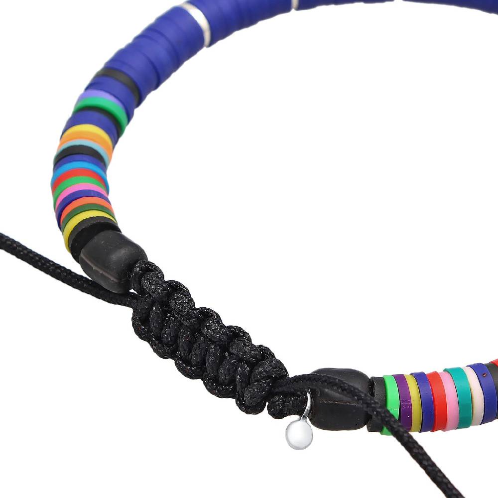 Kuzzoi Armband Textil | Heishi Perlen Vierteljährliche Förderung