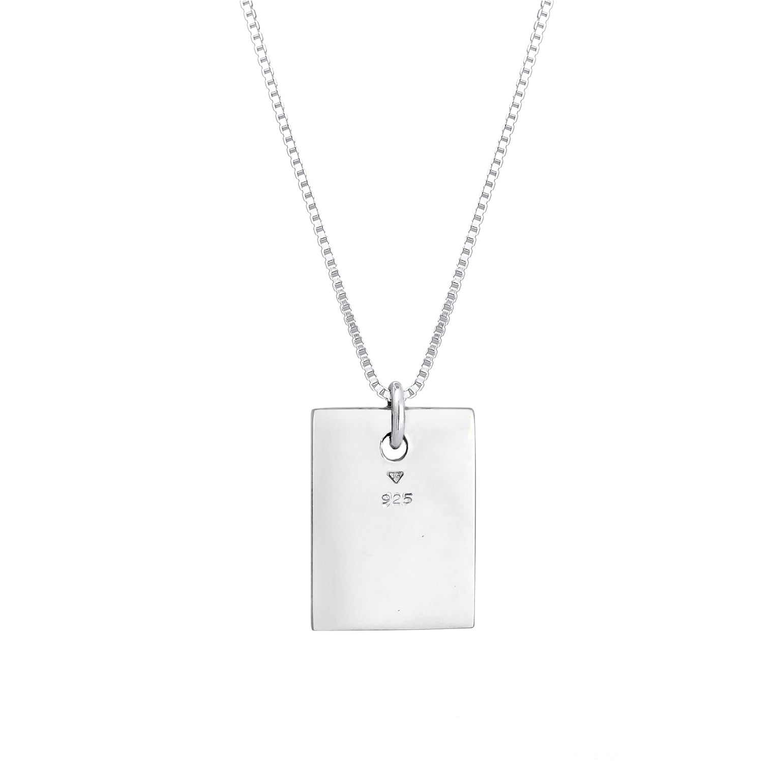 Kuzzoi Halskette Dog Tag | Emaille (Schwarz) Limitierter Zeitrabatt
