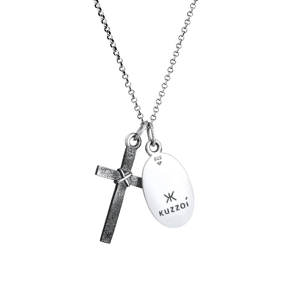 Kuzzoi Halskette Marienbild Kreuz Valentinstagsangebot