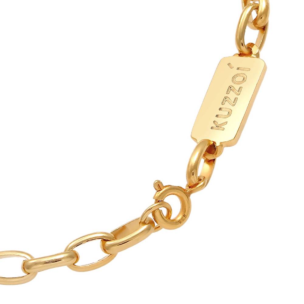 Kuzzoi Glieder-Armband Oval Online