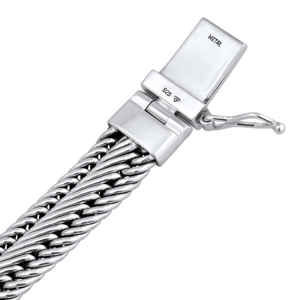 Kuzzoi Glieder-Armband Kastenverschluss Große Rabatte