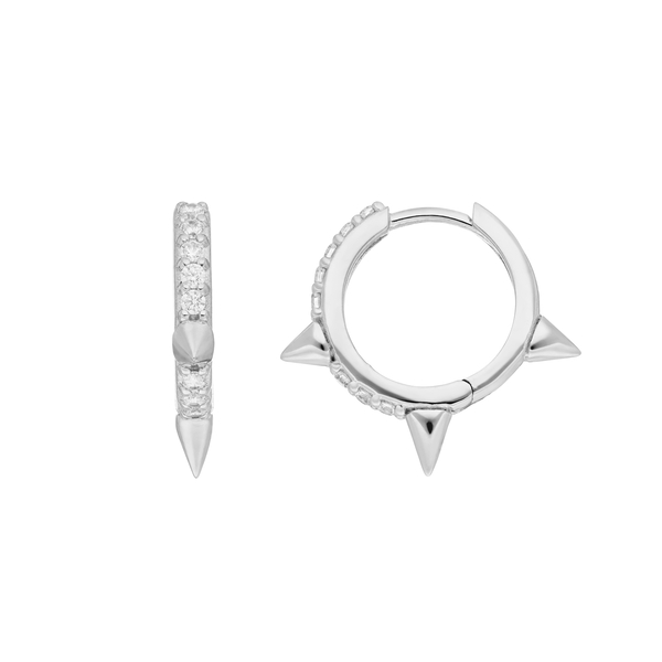 Leaf Jewelry Creole Triple Stud, 925 Sterlingsilber Weihnachtsangebot