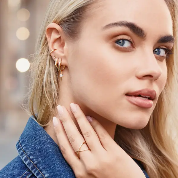 Leaf Jewelry Earcuff Basic, 10 mm, 925 Sterlingsilber Fabrik Onlineshop