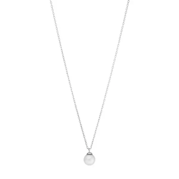 Leaf Jewelry Halskette Rain Drop, Perle, 925 Sterlingsilber Super Sparpreis