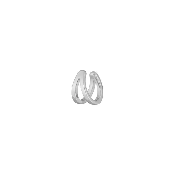 Leaf Jewelry Earcuff Double Line, 10 mm, 925 Sterlingsilber, rhodiniert Top Angebot