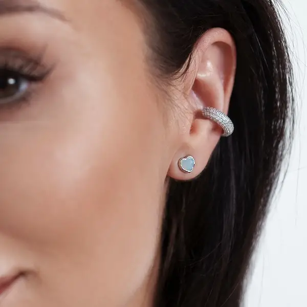Leaf Jewelry Ohrstecker Valentine, Gelbgold Tiefpreis