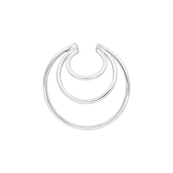 Leaf Jewelry Earcuff Triple Ring, 925 Sterlingsilber Black Friday Preise