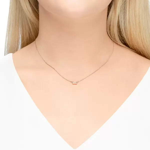 Leaf Jewelry Halskette SPARKLE, 18 K Rosegold vergoldet 50% Rabatt für begrenzte Zeit