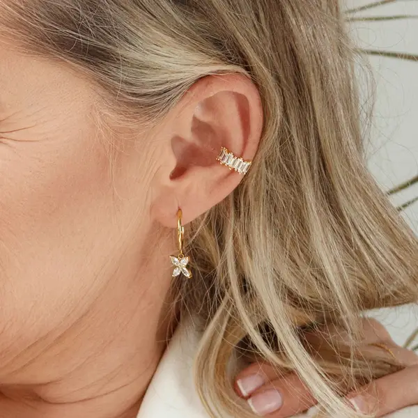 Leaf Jewelry Silber Earcuff, ICE CUBE Nur für heute