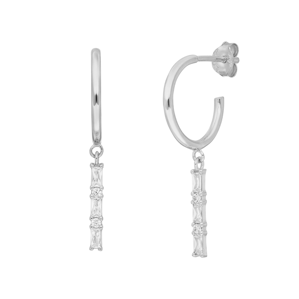 Leaf Jewelry Creole ICE CUBE, 925 Sterlingsilber Speichern exportieren