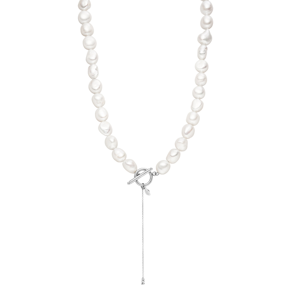 Leaf Jewelry Halskette Barockperle, 925 Sterlingsilber Exklusivangebot