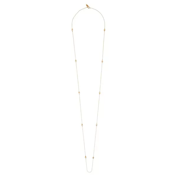 Leaf Jewelry Halskette Sternplättchen, 18 K Rosegod vergoldet Rabatt