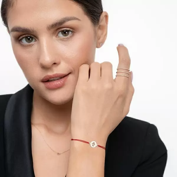 Leaf Jewelry Ring Triple mit Diamanten, 18K Weißgold Günstig kaufen