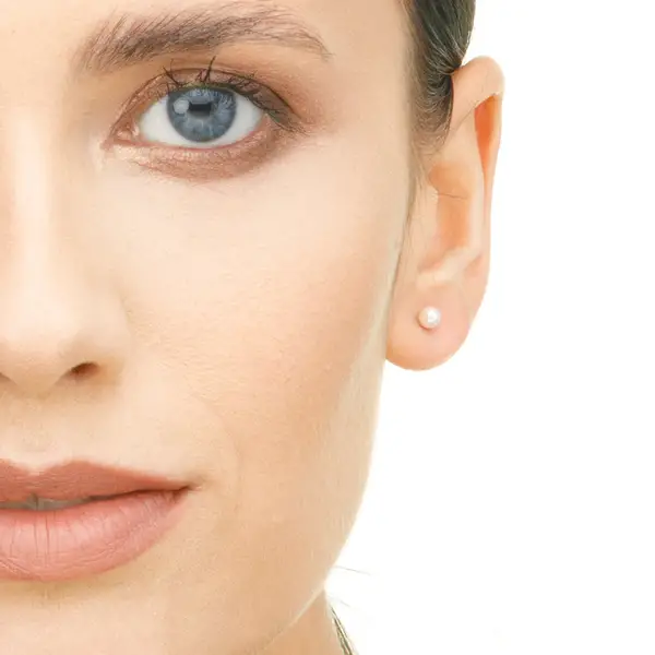 Leaf Jewelry Ohrstecker Perle, 4mm, 14 K Gelbgold Flash Sale