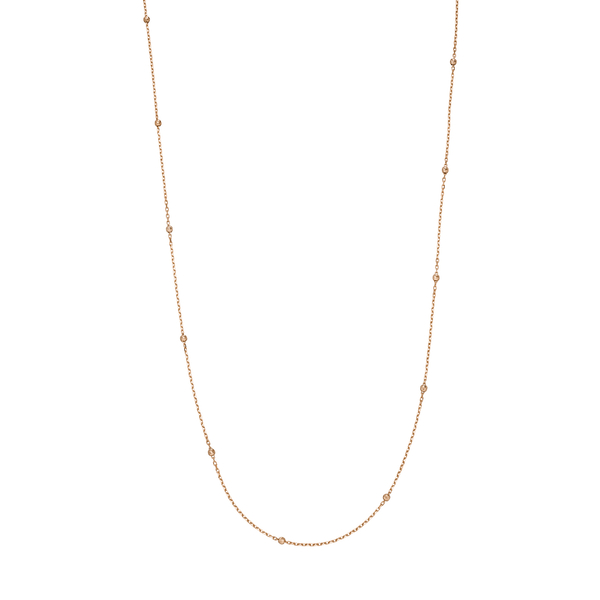Leaf Jewelry Halskette Beads, 14K Rosegold VIP-Rabatte