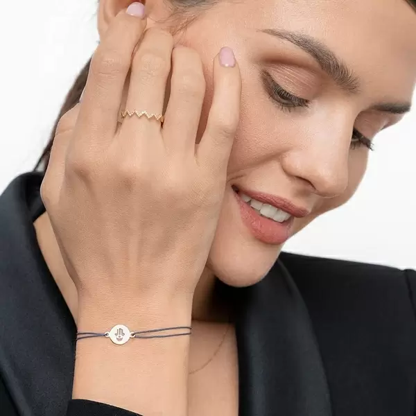 Leaf Jewelry Ring Flash mit Diamanten, 18 K Gelbgold JETZT KAUFEN