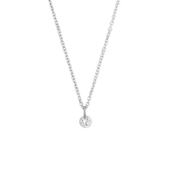 Leaf Jewelry Halskette Pure Diamant, 18 K Weißgold Riesige Rabatte
