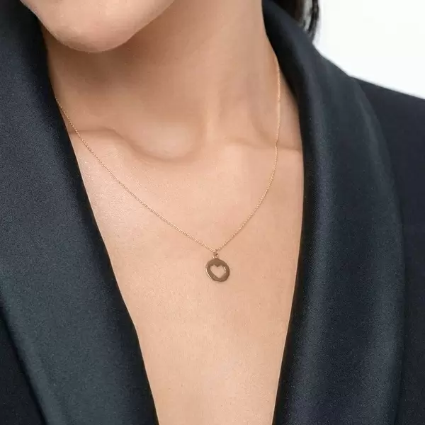 Leaf Jewelry Halskette Heart, 14 K Gelbgold Auslauf