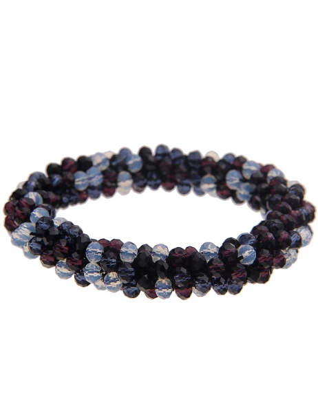 -50% SALE Leslii Armband Kristallkorn in Schwarz Bunt Speichern exportieren